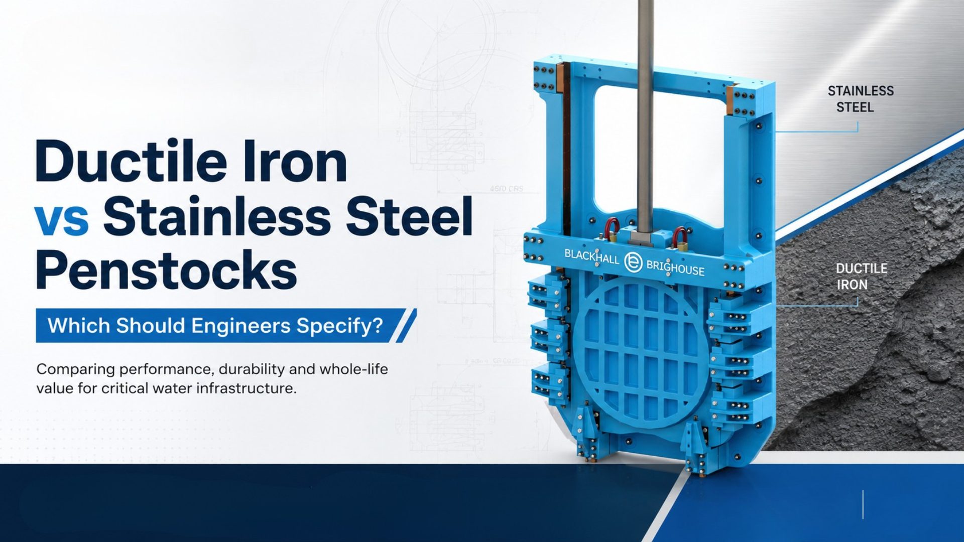 Ductile Iron vs Stainless Steel Penstocks: Which Should Engineers Specify?